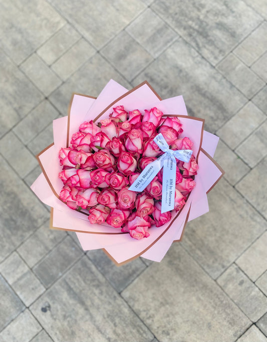 Pink Roses Bouquet